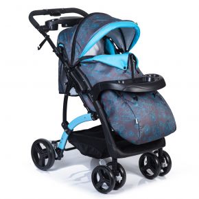 BabyHit Детская прогулочная коляска BabyHit Flora Light Blue голубой