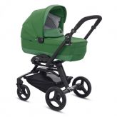 Inglesina Детская коляска 3 в 1 Inglesina Quad на черном шасси Quad AA60H0GGR + AE60H0000 Golf Green зеленый