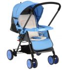 Capella Детская прогулочная коляска Capella Color S-7 голубой