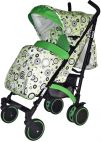 BabyHit Детская прогулочная коляска BabyHit Rainbow Green Apple зеленая с кругами