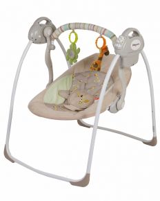 Baby Care Качели Baby Care Riva 32006 электрические кофейный