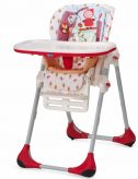 Chicco Стульчик для кормления Chicco 79074.260.000 New Polly 2 в 1 Happy Land красный