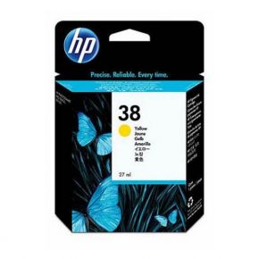 HP 38 Yellow Ink Cartridge Hewlett Packard