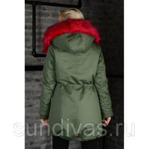 Куртка-парка зимняя женская ( размеры S - XL )