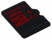 Карта памяти Kingston microSD 32GB Class 10 UHS-I (SDCA3/32GBSP) без адаптера
