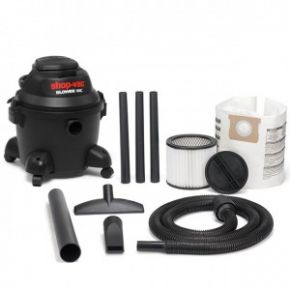 Пылесос сухой и влажной уборки со съемной садовой воздуходувкой shop-vac blower vac 25 9633642