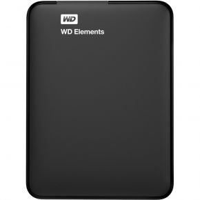 Внешний жесткий диск Western Digital Внешний жесткий диск Western Digital Elements 500GB (WDBUZG5000ABK-WESN) Black