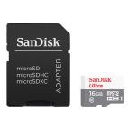 Карта памяти micro SDHC SanDisk Карта памяти micro SDHC SanDisk Ultra 16GB Class 10 UHS-I