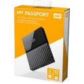 Внешний жесткий диск Western Digital Внешний жесткий диск Western Digital My Passport 1TB (WDBBEX0010BBK-EEUE) Black