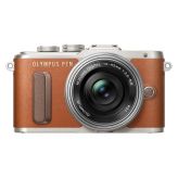 Цифровой фотоаппарат со сменной оптикой Olympus Цифровой фотоаппарат со сменной оптикой Olympus PEN E-PL8 Kit 14-42 EZ Brown