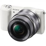 Цифровой фотоаппарат со сменной оптикой Sony Цифровой фотоаппарат со сменной оптикой Sony Alpha A5100 kit 16-50 White