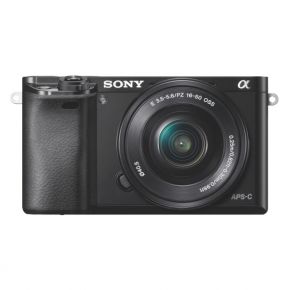 Цифровой фотоаппарат со сменной оптикой Sony Цифровой фотоаппарат со сменной оптикой Sony Alpha ILCE-6000 Kit 16-50mm Black