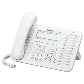 Системный цифровой телефон Panasonic Системный цифровой телефон Panasonic KX-DT546RU White