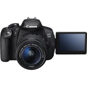 Зеркальный цифровой фотоаппарат Canon Зеркальный цифровой фотоаппарат Canon EOS 700D KIT 18-55 III