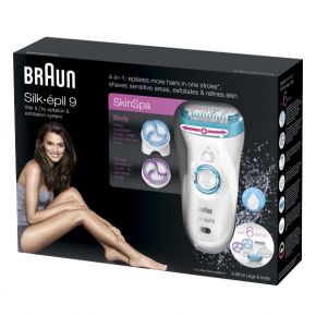 Эпилятор Braun Эпилятор Braun 9-961e Silk-epil 9 SkinSpa Wet &amp; Dry