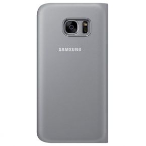 Чехол для Samsung Galaxy S7 Samsung Чехол для Samsung Galaxy S7 Samsung S View Cover EF-CG930PSEGRU Silver