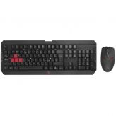 Клавиатура + мышь проводные A4tech Клавиатура + мышь проводные A4tech Bloody Q1100 Black / Red