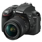 Зеркальный цифровой фотоаппарат Nikon Зеркальный цифровой фотоаппарат Nikon D3300 Kit AF-P 18-55 VR Black