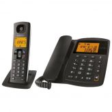 Телефон беспроводной DECT Alcatel Телефон беспроводной DECT Alcatel Versatis E100 Combo Black