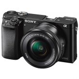 Фотоаппарат системный Sony Фотоаппарат системный Sony Alpha A6000 Kit 16-50 Black