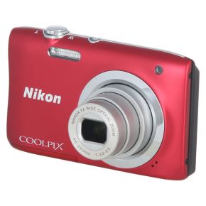 Фотоаппарат компактный Nikon Фотоаппарат компактный Nikon Coolpix A100 Red