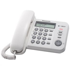 Телефон проводной Panasonic Телефон проводной Panasonic KX-TS2356 RU-W