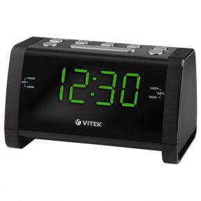 Радио-часы VITEK Радио-часы VITEK VT-6608 BK
