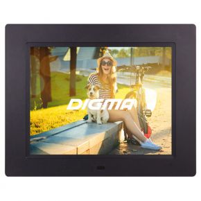 Цифровая фоторамка Digma Цифровая фоторамка Digma PF-833 Black