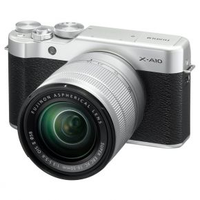 Фотоаппарат системный Fujifilm Фотоаппарат системный Fujifilm X-A10 Kit Silver