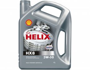 Shell Helix 4л. Shell HX 8 RUS 5/30 (шт.)