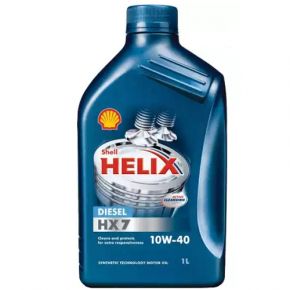Shell Helix 1л. Shell HX-7 Dizel RUS 10/40 п/с (шт.)