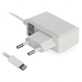 Сетевое зарядное устройство Stark 1А, кабель 8 pin Lightning, для Apple iPhone/iPod, белый Stark