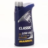 Моторное масло Mannol Classic 10W/40, 1 л, полусинтетическое Mannol