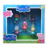 Игровой набор Peppa Pig  Пеппа и друзья 6 фигурок Peppa Pig