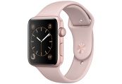 Apple Watch Series 1,  42 мм, корпус из алюминия цвета «розовое золото», спортивный ремешок цвета «розовый песок» Watch Series 1, Apple MQ112RU/A