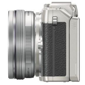 Цифровой фотоаппарат со сменной оптикой Olympus Цифровой фотоаппарат со сменной оптикой Olympus PEN E-PL7 Pancake Kit 14-42 EZ Silver