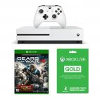 Игровая консоль Microsoft Игровая консоль Microsoft Xbox One S 1Tb + Gears of War 4 + Xbox Live Gold 3 месяца