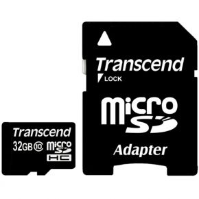 Карта памяти micro SDHC Transcend Карта памяти micro SDHC Transcend TS32GUSDHC10 32GB