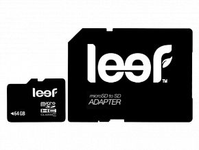 Карта памяти Leef MicroSD HC 64 ГБ class 10 (с адаптером) Leef Карта памяти Leef MicroSD HC 64 ГБ class 10 (с адаптером)