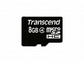 Карта памяти Transcend MicroSD HC 8 ГБ class 4 (с адаптером) Transcend Карта памяти Transcend MicroSD HC 8 ГБ class 4 (с адаптером)