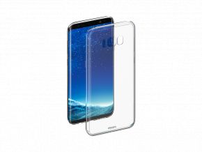 Чехол-крышка Deppa для Samsung Galaxy S8 Plus, силикон, прозрачный Deppa Чехол-крышка Deppa для Samsung Galaxy S8 Plus, силикон, прозрачный