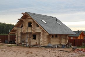 Строительство загородным домов, бань