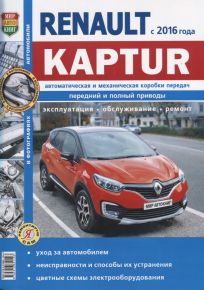 Renault Kaptur (с 2016 года) Автоматическая и механическе коробки передач. Передний и полный приводы