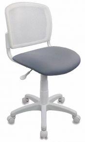 Детское компьютерное кресло Бюрократ CH-W296NX/15-48 White grey