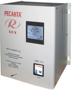 Стабилизатор напряжения Ресанта АСН 12 000Н/1-Ц Lux