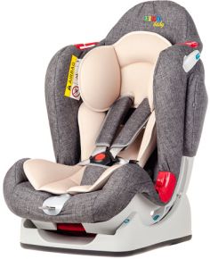 Детское автокресло Liko Baby LB 510 Grey linen