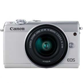 Фотоаппарат системный Canon Фотоаппарат системный Canon EOS M100 EF-M15-45 IS STM Kit White