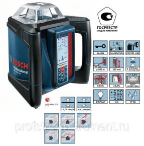 Ротационный лазерный нивелир Bosch GRL 500 HV Bosch