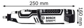 Аккумуляторный многофункциональный инструмент 12 В GRO 12 V-LI 06019C5001 Bosch