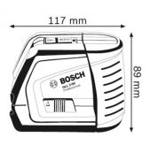 Лазерный нивелир Bosch GLL 2-50 + BM1 (новый) + L-Boxx 0601063108 Bosch